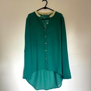 High-low Long Sleeve (Jade)